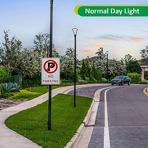 Clickforsign Reflective No Parking Sign for Outdoor Gates and Pole(Medium) X(2 Pack) - Image 4