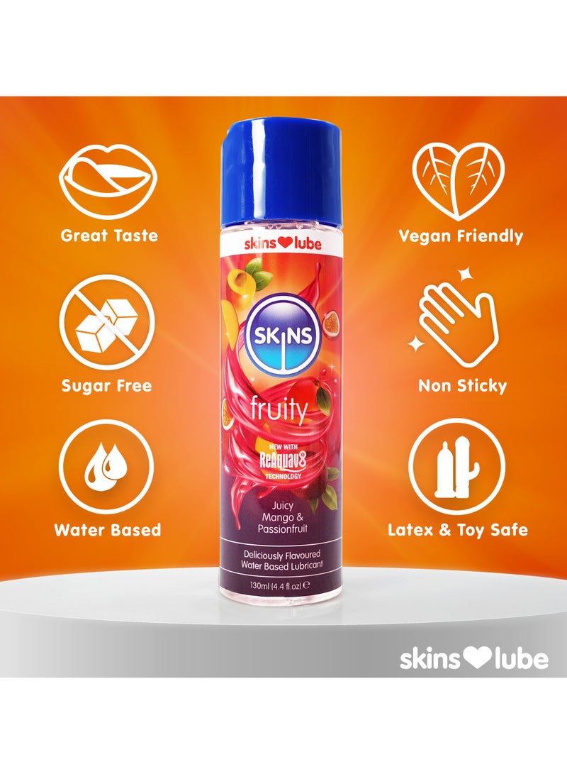 سكينز مزلق مائي سكينز بنكهة المانجو والباشن فروت 130 مل - Image 2