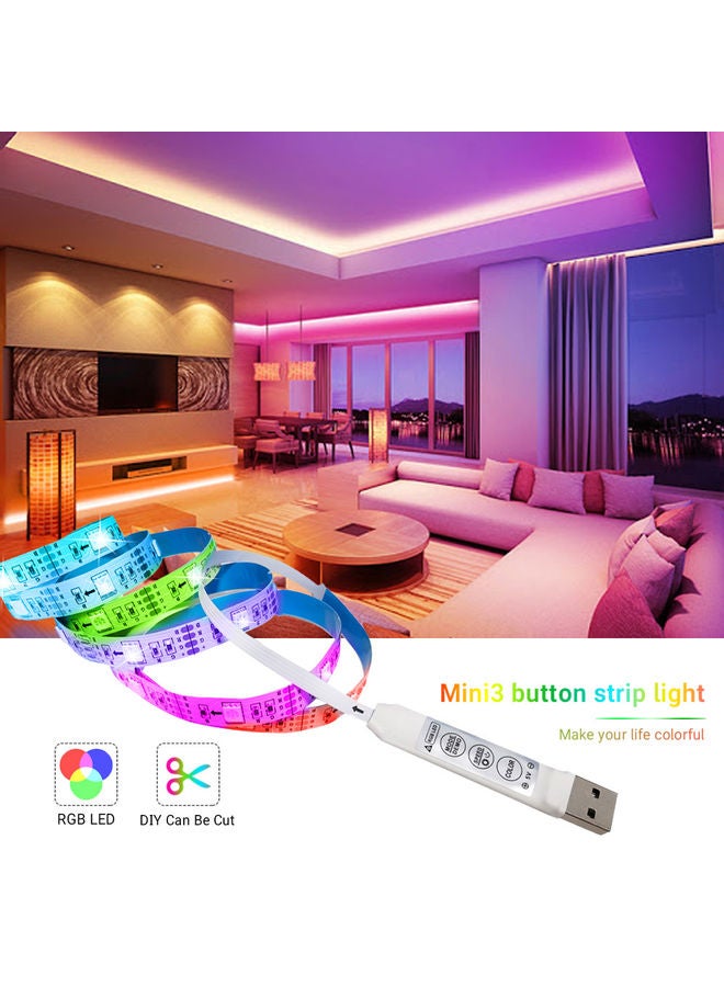 Loquat Self-Adhesive 54-LED Strip Light Multicolour 3meter - Image 4