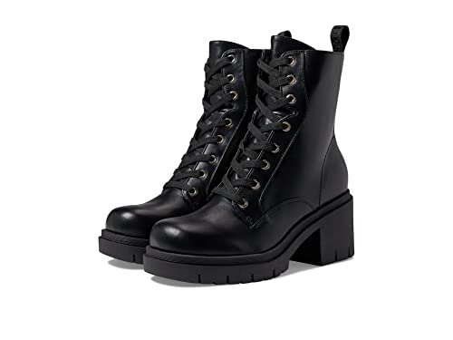 GUESS حذاء كاحل GUESS للنساء JUEL، أسود، 8.5 - Image 1