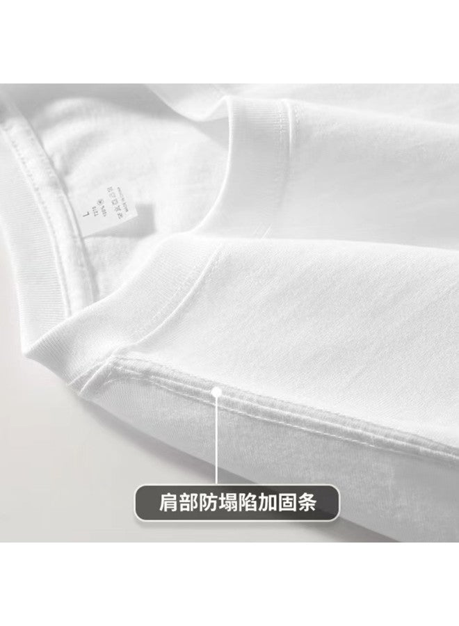 LANG SHA Loose Fit Plus Size Women'S Long Sleeve Round Neck T-Shirt Solid Color Basic Tee Women - Image 5
