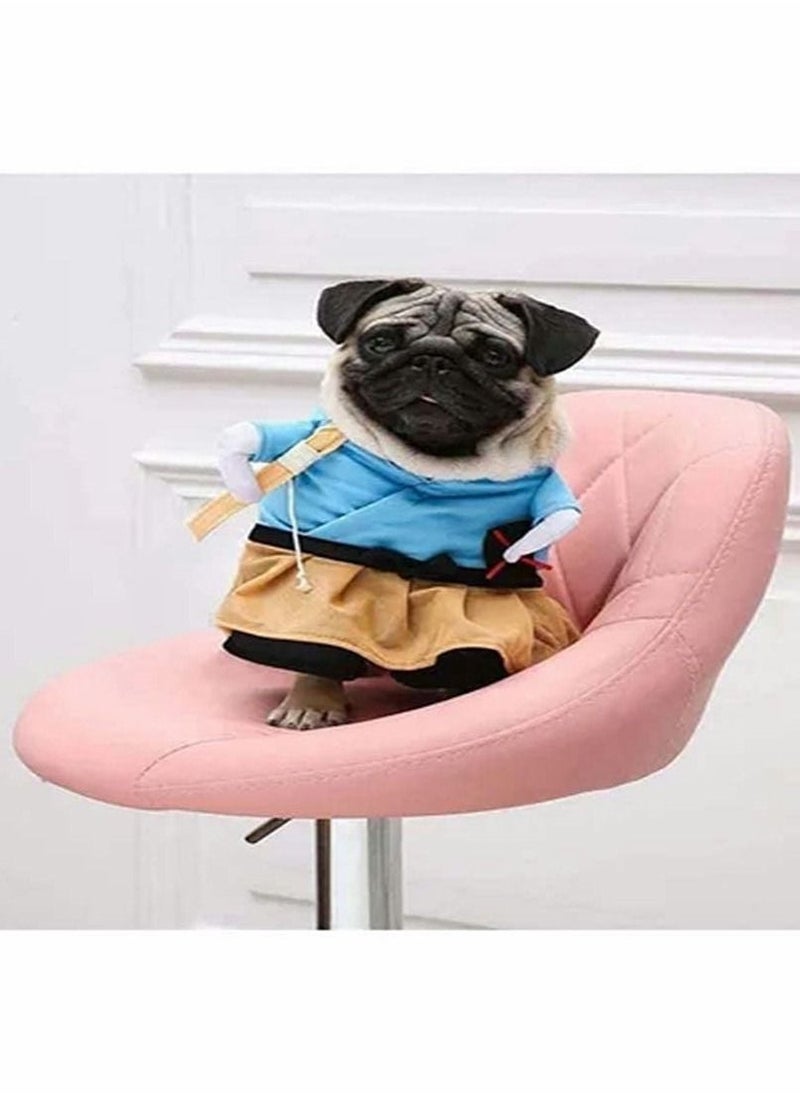 1Pcs New Funny Pet Clothes Super Cute Costumes for Small Dogs and Cats Costume Suit Corsair Dressing up Party Apparel Clothing Summer (Small) - Image 1