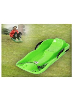 BLOOMING TIME Outdoor Sports Plastic Skiing Boards Sled Luge Snow Grass Sand Board Ski Pad Snowboard With Rope  - Image 2