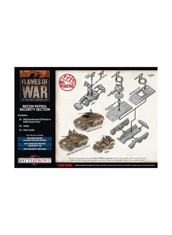 Flames of War: Late War: United States: M8 Recon Platoon / Security Section (UBX79) - Image 2