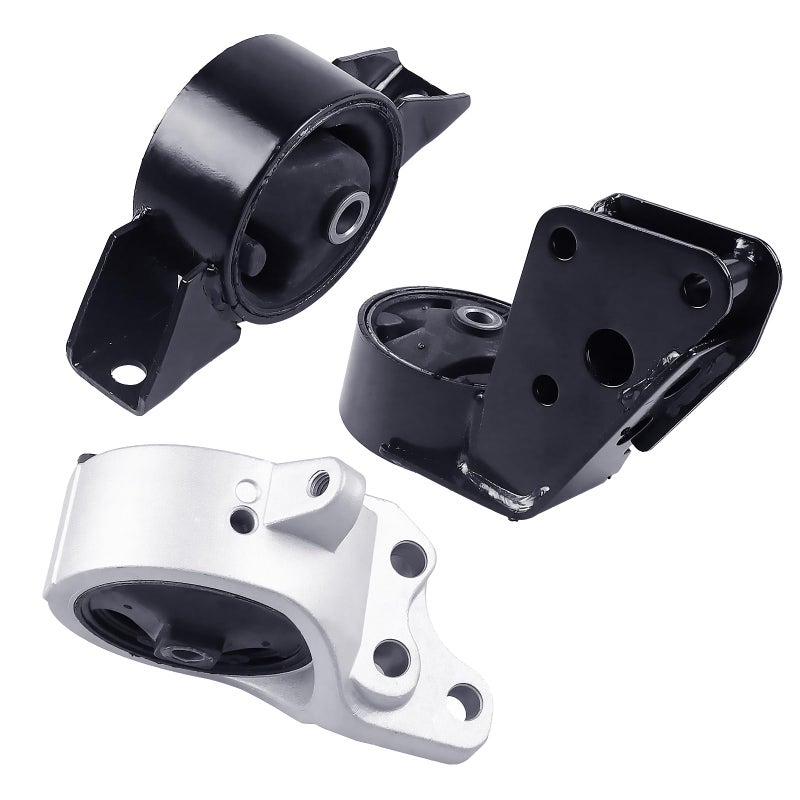 BEBLEPANY Engine Motor Transmission Mount Kit 3pcs Compatible with Fits 19951999 Nissan Sentra 19951998 200SX Replace A6324 A6379 A6398 - Image 2