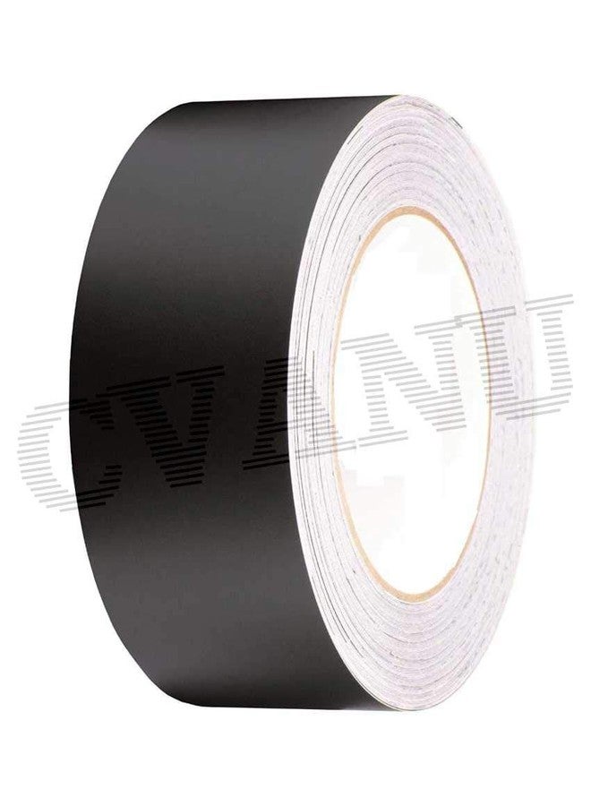 CVANU Black Matt Self- Adhesive Vinyl Tape Roll (Size 2inch X 100Feet)