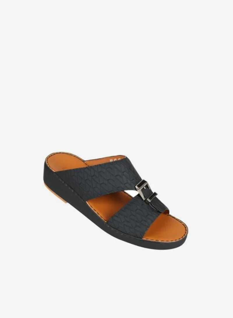 barjeel uno 008-3885 Barjeel Uno Boys Arabic Sandals BS 45 BA Black