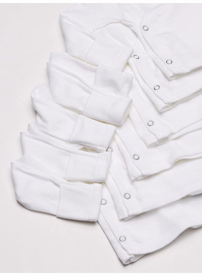 Gerber Gerber Unisex Baby 6-pack Long Sleeve Side Snap Mitten Cuff Shirt  - Image 3