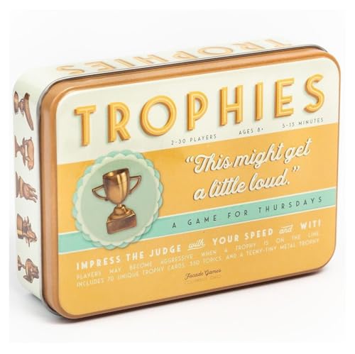Facade Games Trophies Card Game - Quick and Simple Word Party Game for 2-30 Players - Image 4