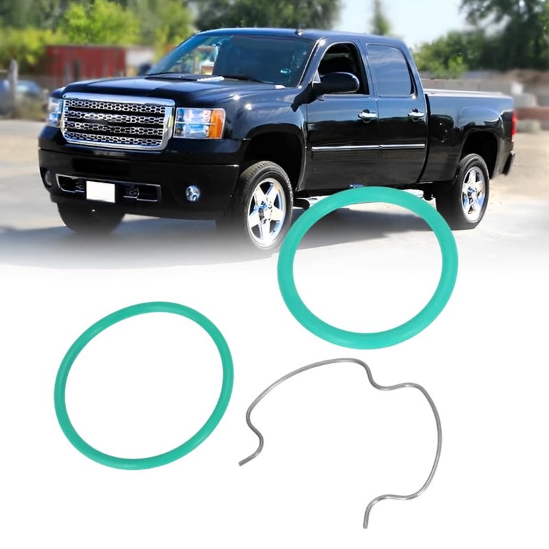 WIKIBB For 20062016 Duramax 66L Lower Radiator Hose Clip and Seal Kit Works with HosesGM 25841843GM 19258629GM 84036271 - Image 2