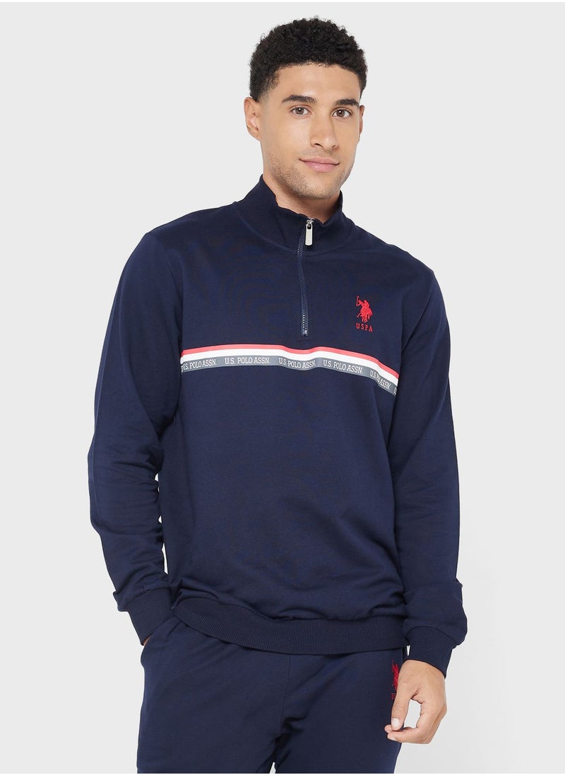 U.S. Polo Assn. - Crew Neck T-Shirt Pyjama Set - Image 1