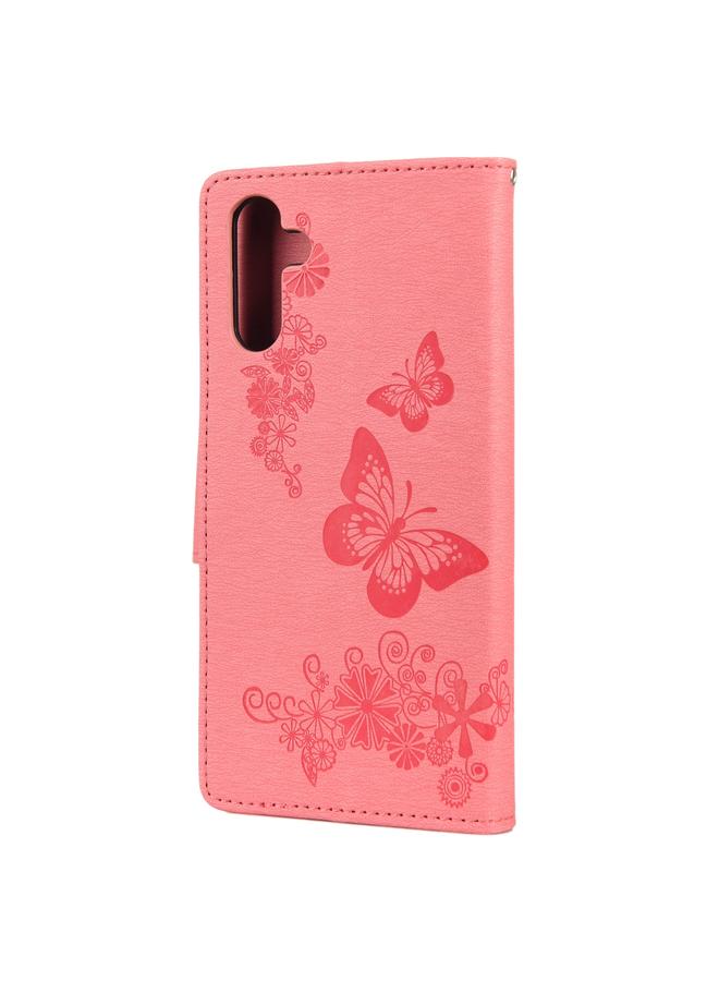 S-TOP Case For Samsung Galaxy A13 5G Butterfly Embossed Horizontal Flip Leather Phone Case with Card Slot & Holder - Image 3