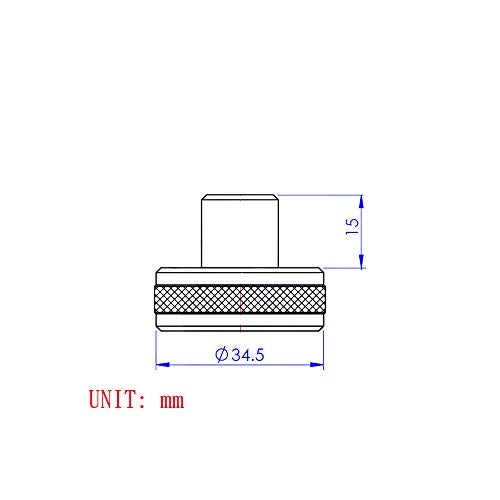 UngSung NMO to SO-239 UHF Female Brass Antenna Mount Adapter Made by Heavy Duty Chrome Plated Brass - Image 4