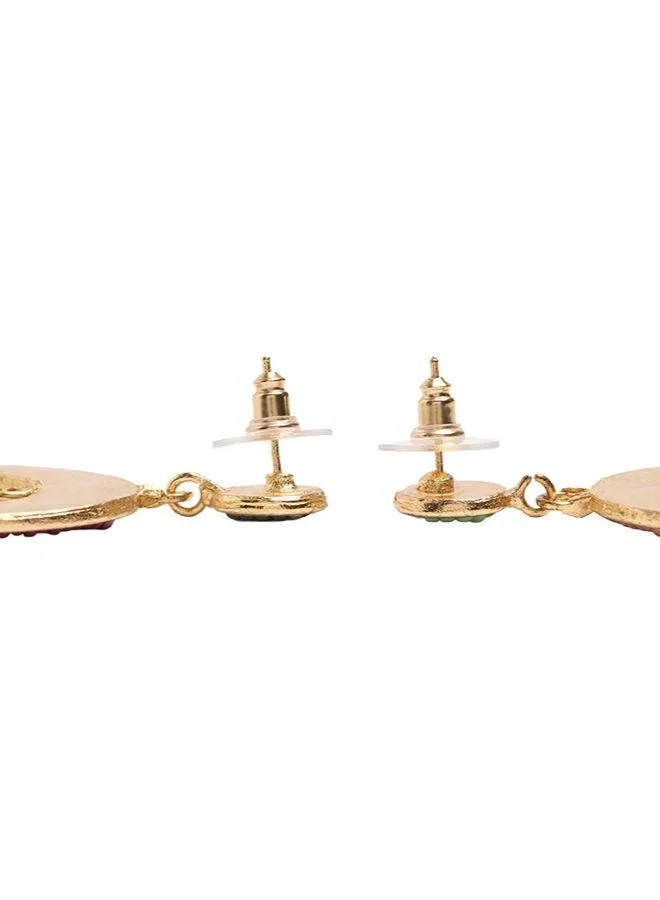 Parfois Multicolour Asymmetric Earrings With Beads for Women | Best Price UAE