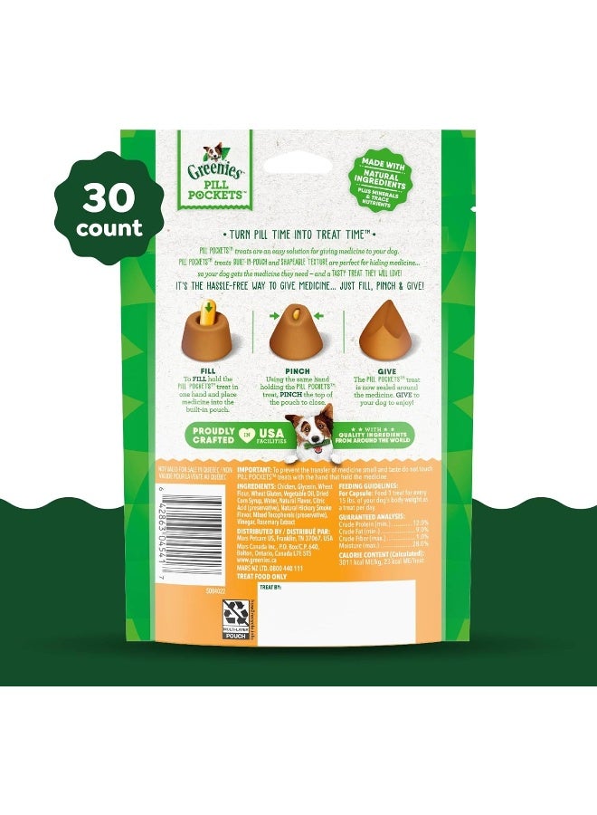 GREENIES PILL POCKETS Soft Dog Treats, Chicken, Capsule - Image 2