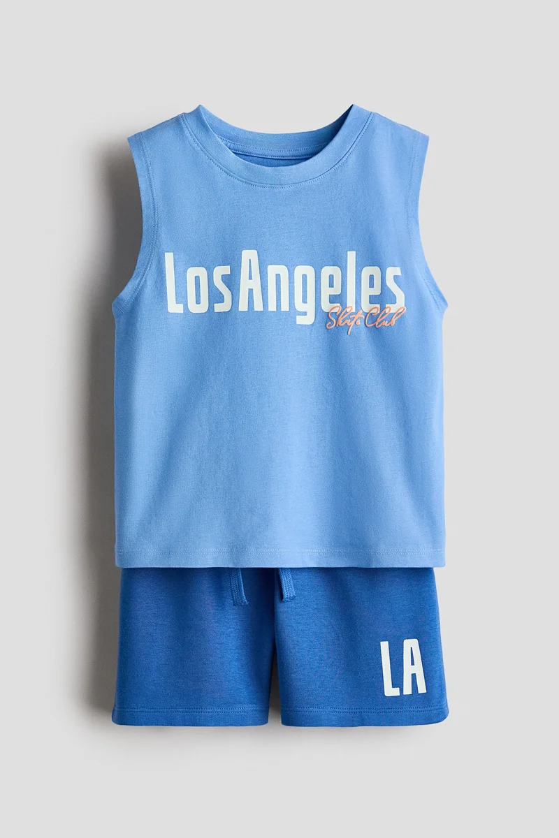 H&M 2-piece vest top and shorts set