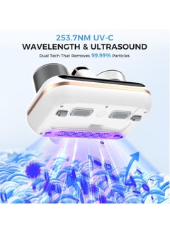ASIV Bed Vacuum Cleaner Powered by UV-C light & ultrasonic technology, 16Kpa strong suction,low noise,Suitable for dust, pet hair, etc  - Image 3