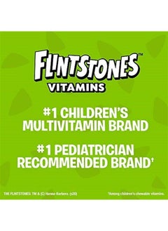 Flintstones Vitamins Flintstones Sour Gummies Kids Vitamins, Gummy Multivitamin for Kids with Vitamins A, B6, B12, C, D & more, 180ct  - Image 2