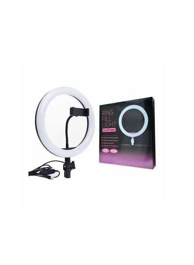 Professional Ring Light ZMX-260 with Multi-Mode LED Lighting for Photography, Makeup, and Live Streaming – Without Stand - Image 1