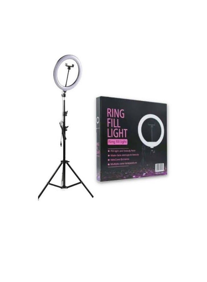 Professional Ring Light ZMX-260 with Multi-Mode LED Lighting for Photography, Makeup, and Live Streaming – Without Stand - Image 2