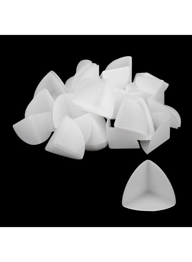 Antrader Shipping Box Corner Protectors,50Pcs Packaging Edge Protectors Corner Protector PP Plastic Packaging Edge Protectors for Box Shipping,1.4" L x 1.4" W x 1.4" H - Image 1