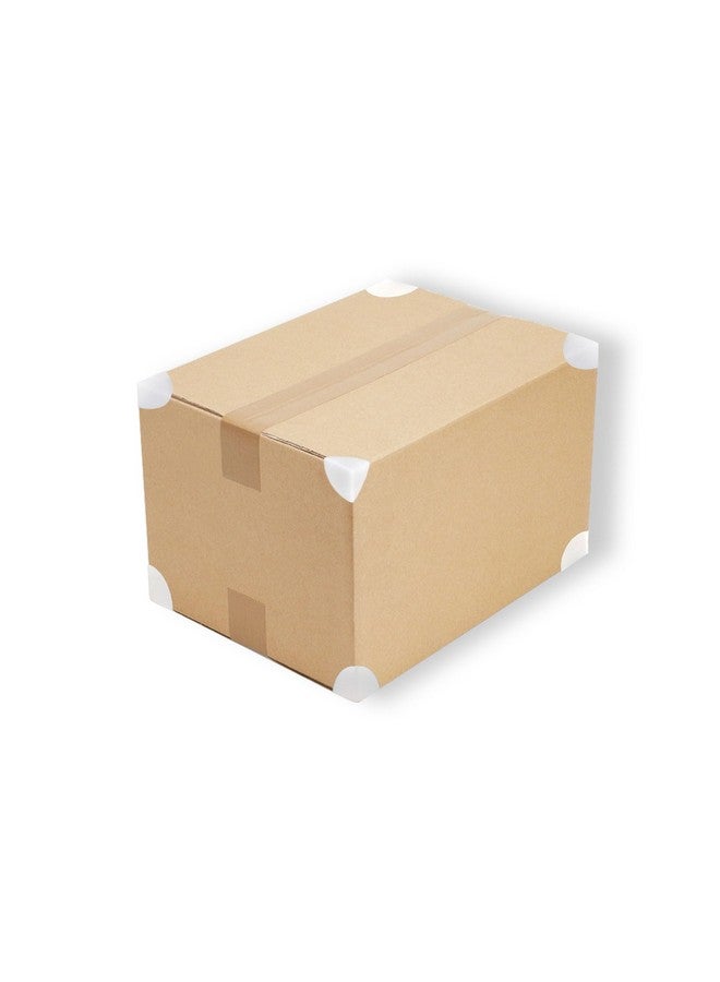 Antrader Shipping Box Corner Protectors,50Pcs Packaging Edge Protectors Corner Protector PP Plastic Packaging Edge Protectors for Box Shipping,1.4" L x 1.4" W x 1.4" H - Image 5