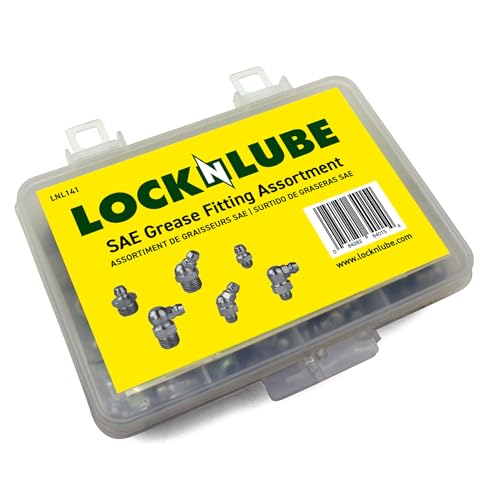 LockNLube LNL141 SAE Grease Fittings Set - Image 1