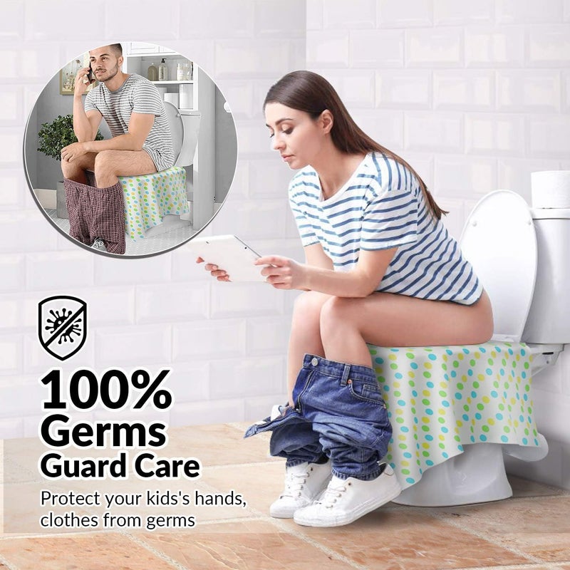Gimars XL Large Disposable Travel Toilet Seat Covers - 20 Packs - Image 5