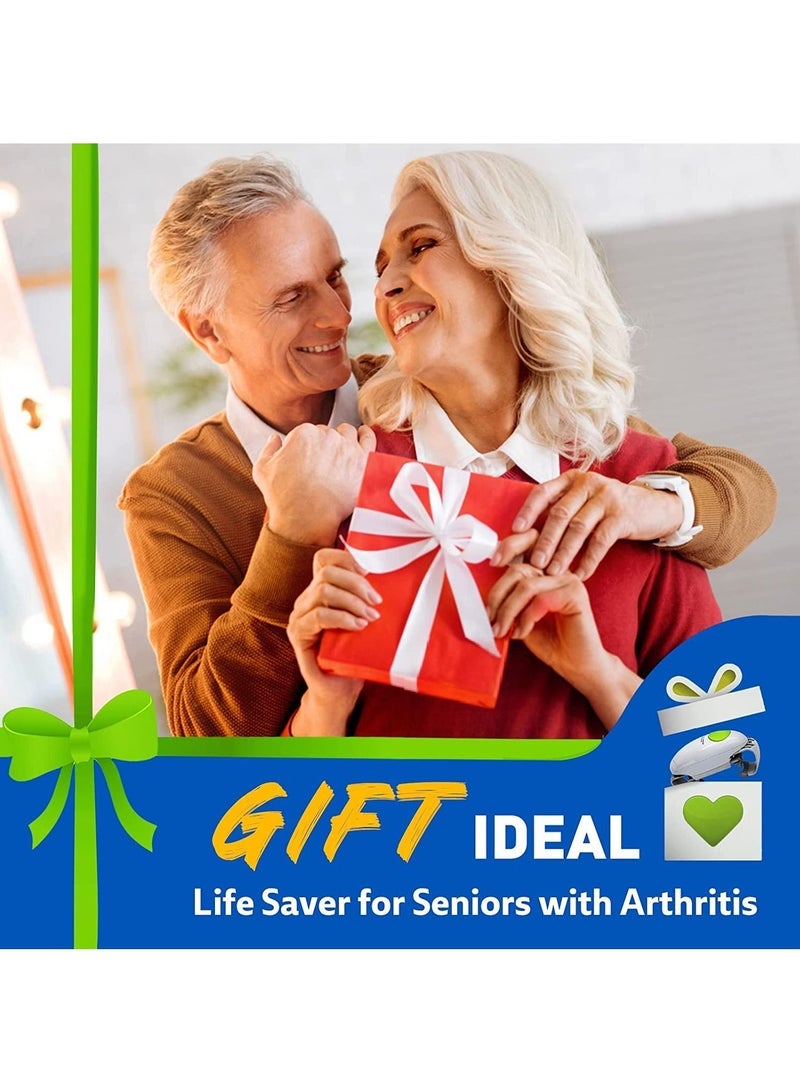 general Convenient One Touch Electric Can Opener, Kitchen Hands-Free Glass Jar Automatic Bottle Opener for Easy Opening of Various Cans and Bottles - Image 5