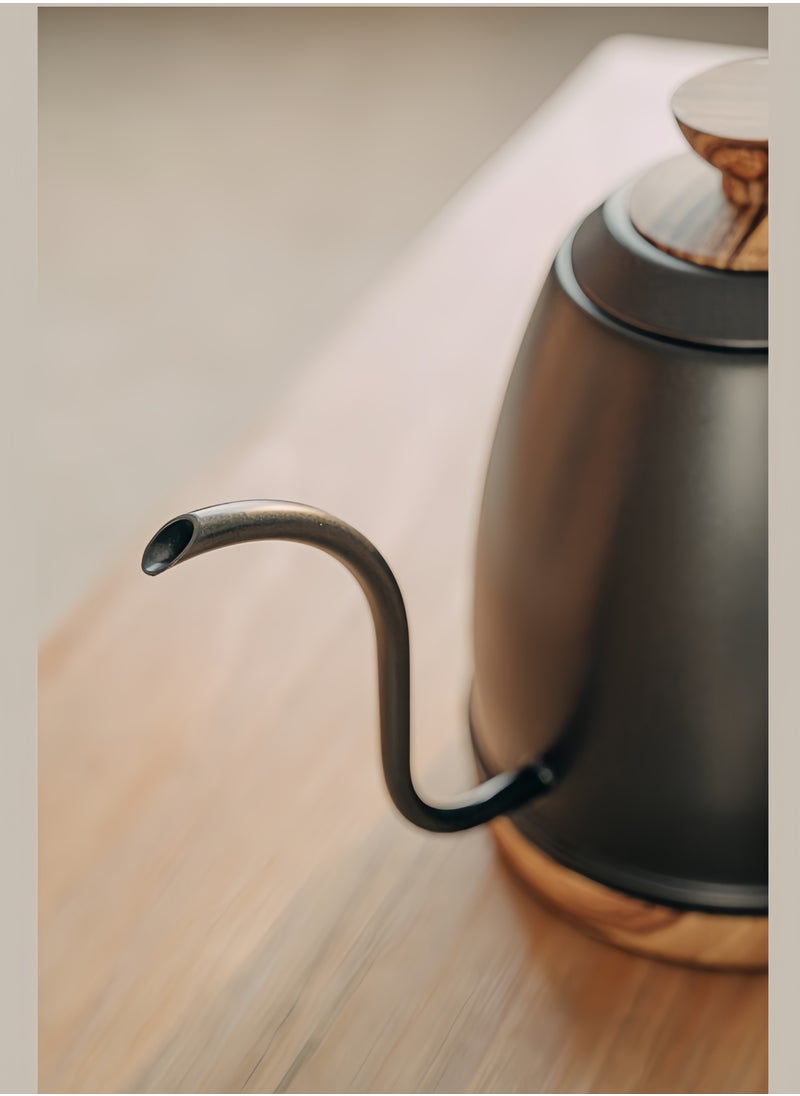 Electric Gooseneck Kettle V60 Coffee Kettle 1000ML 1200W Power dry Protection Touch Screen Matte Black Adjustment with Digital Display Temperature Automatic Insulation Stainless Steel Material Suitable for Home and Offic - pzsku/ZF8FEFFB7A5584EC2454EZ/45/_/1733980667/1740cca0-e1a2-4c95-ace0-77c993082fdd
