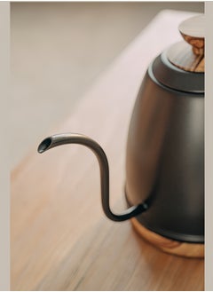 DIYANOO Electric Gooseneck Kettle V60 Coffee Kettle 1000ML 1200W Power dry Protection Touch Screen Matte Black Adjustment with Digital Display Temperature Automatic Insulation Stainless Steel Material Suitable for Home and Offic  - Image 4