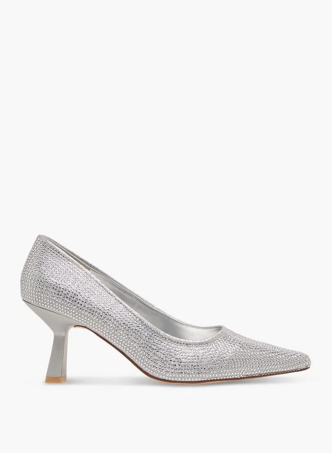 Flora Bella By Shoexpress Women Flared Heel Pumps