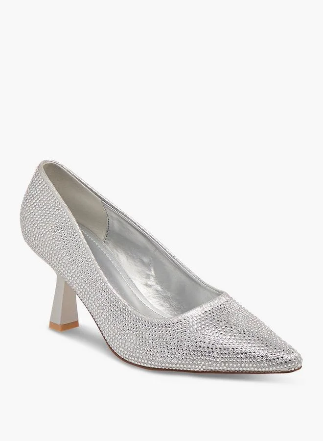Flora Bella By Shoexpress Women Flared Heel Pumps