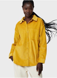 Lightweight Cord Shacket