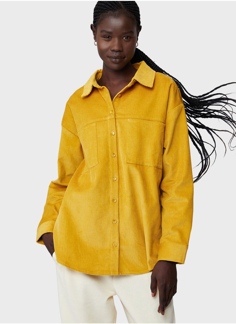 Cotton On - Lightweight Cord Shacket - Image 1