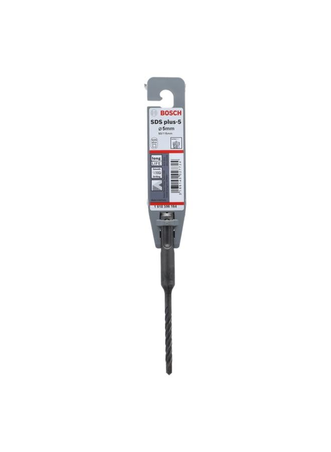 BOSCH SDS Plus-5 Smooth Drilling Drill Bit Silver 5 x 115mm JE1 618 596 164 