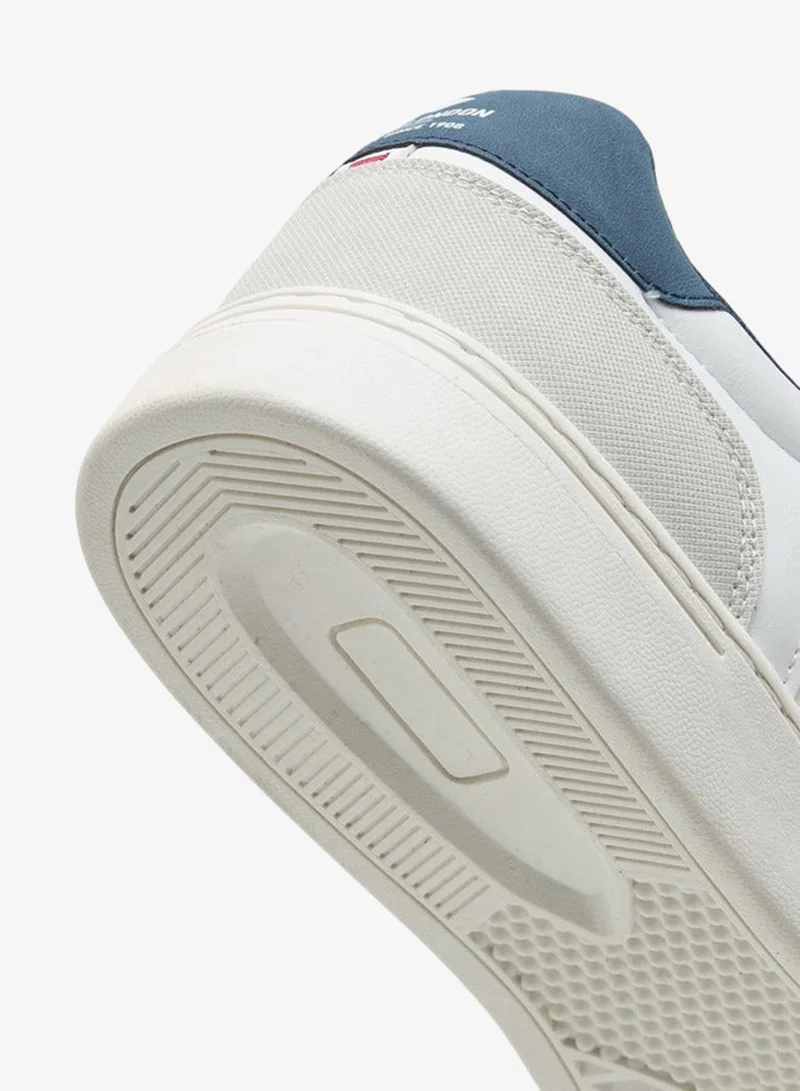 لي كوبر سنيكرز رجالي برباط بلون سادة