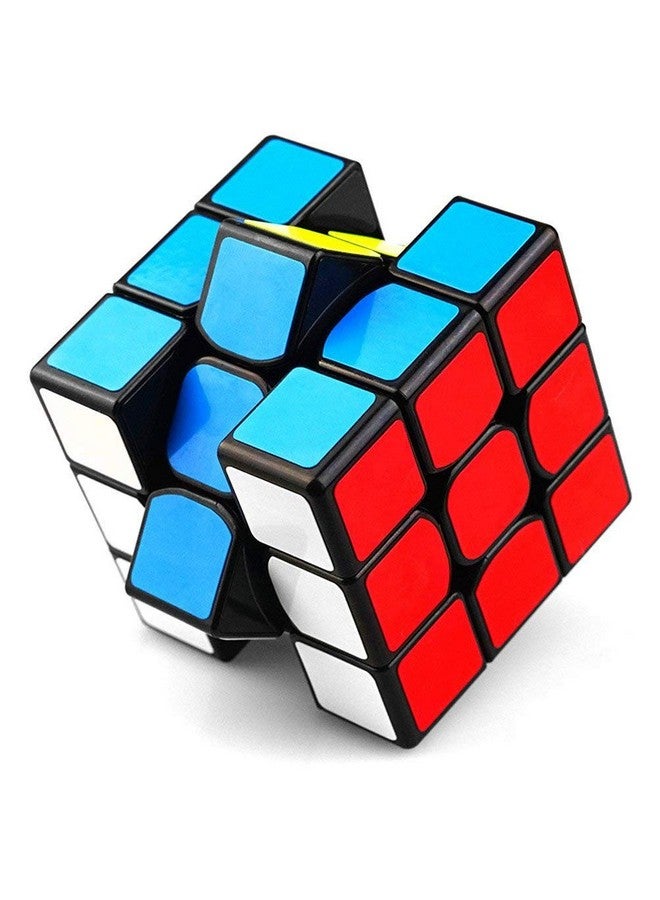 D ETERNAL Sengs Magic Speed Cube 3x3x3 High Speed Cubic Cubes Puzzle Brainteaser Game Toy, Black Base - Image 2