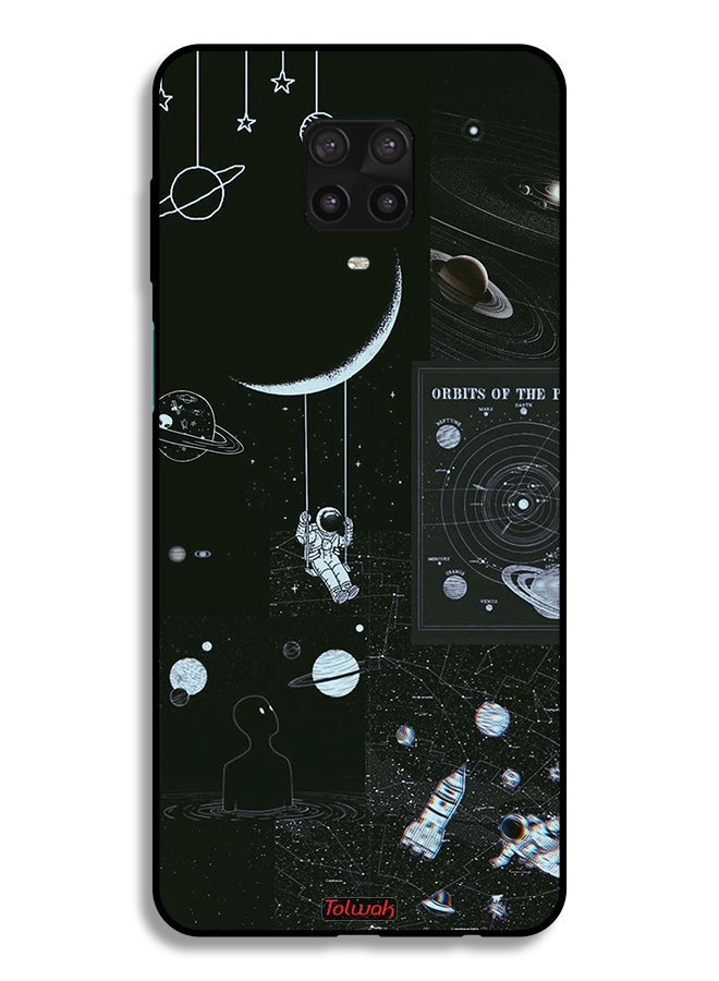 Tolwak Xiaomi Redmi Note 9 Pro Protective Case Cover Orbits Of The Planets - Image 2