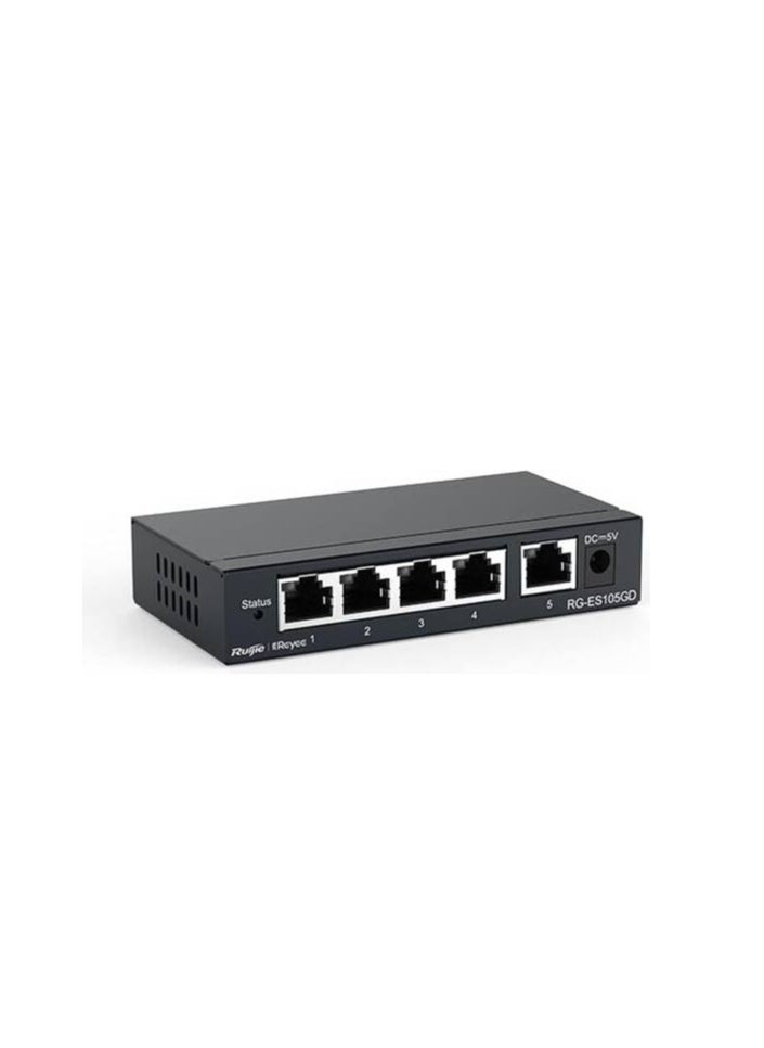 Ruijie Ruijie RG-ES105GD 5-Port Gigabit Unmanaged Switch  - Image 2