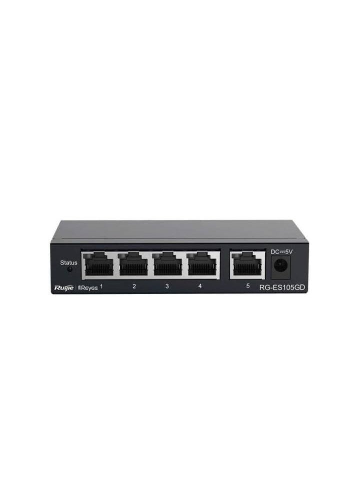 Ruijie Ruijie RG-ES105GD 5-Port Gigabit Unmanaged Switch  - Image 1