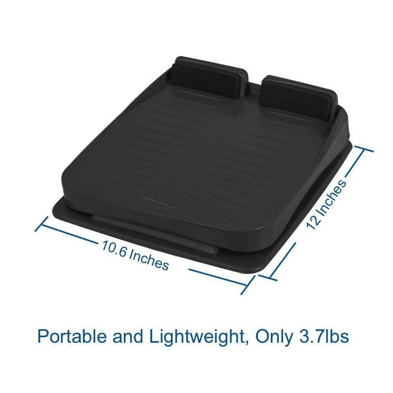 StrongTek Portable Slant Board, Lightweight 3.7 lbs, 5-Level Adjustable Calf Stretch Board (20Â°â€“50Â°) with Non-Slip Surface for Safe Stretching, Improved Ankle Flexibility, Balance & Rehab Anywhere - Image 2