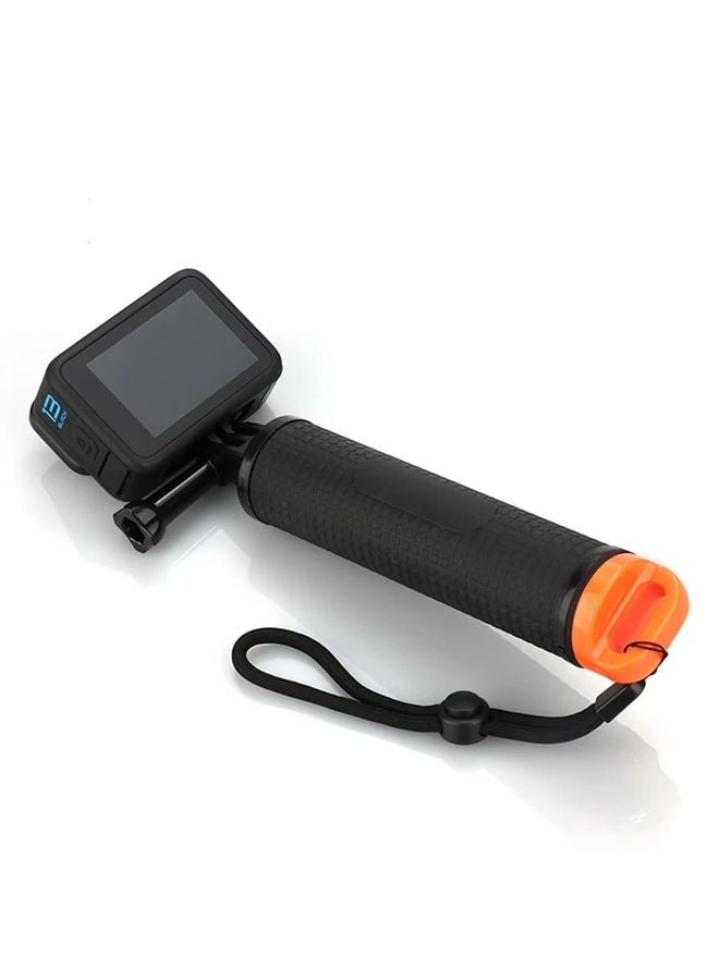 Orange Black Water Floating Hand Grip Handle Mount Float for GoPro Hero DJI Osmo Action Insta360 X - Image 3