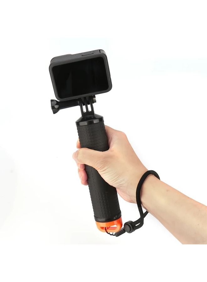 Orange Black Water Floating Hand Grip Handle Mount Float for GoPro Hero DJI Osmo Action Insta360 X - Image 4