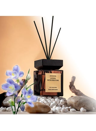 200ml Reed Diffuser Set : Freesia Blended Fragrance Diffuser Air Fresheners Long-Lasting Aromatherapy Diffusers for Home Bedroom Bathroom Office Decor (10% Conc) - pzsku/ZF8FFD1A6CFC5B8C21B85Z/45/1745762136/8c594e44-e294-46e4-a5e0-8574a41668e1