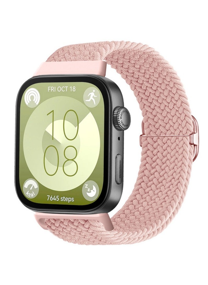 HW Suitable for Huawei Watch Fit 3 Adjustable Woven Nylon Strap  - Image 1