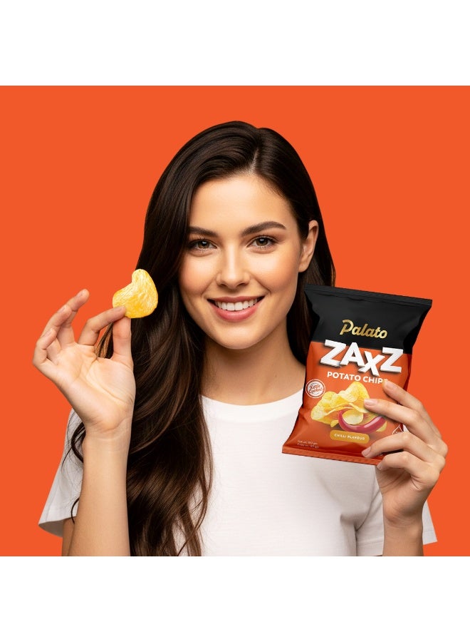 Palato Kettle Cooked Non Palm Oil Potato Chips 100gm- Chilli Flavor - Image 5