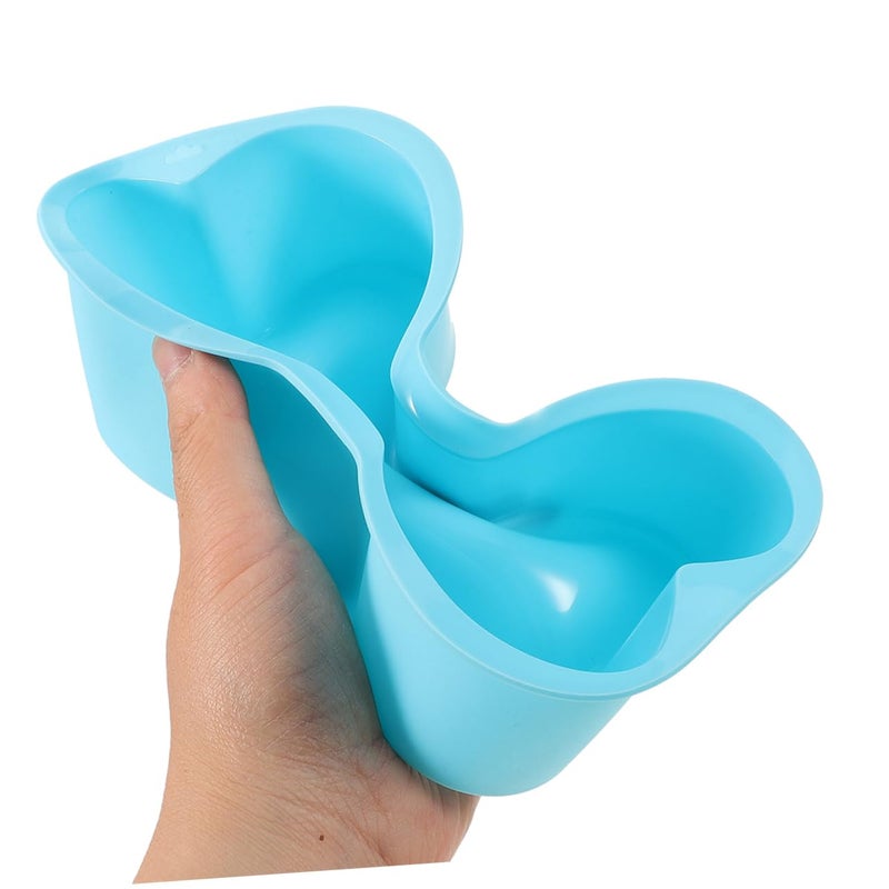 Sky Blue Bone Shaped Silicone Baking Molds 2 Pack for Cakes Chocolates Puddings - Image 5