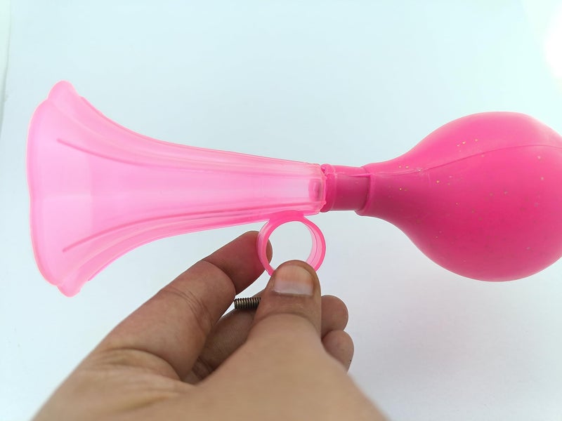 advancedestore (Pack of 1)-One Bicycle Bike Cycling Air Horn Hooter with Wind Wheel Classic Handlebar (Multi Colour) - Image 3