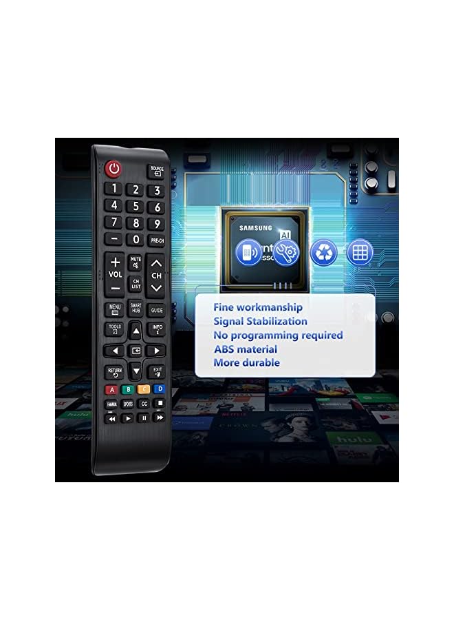 ELTRAZONE Universal Remote Control for Samsung-Smart-TV-Remote Replacement Compatible for Samsung Smart/LED/LCD/HDTV/QLED/UHD/4K TVs BN59-01199F - Image 5